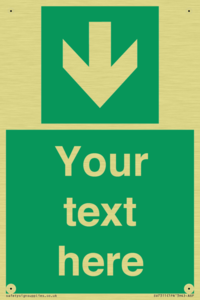 Custom Safe Condition Down arrow